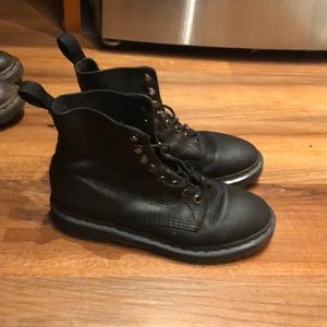 Dr Marten Black Combat Boots